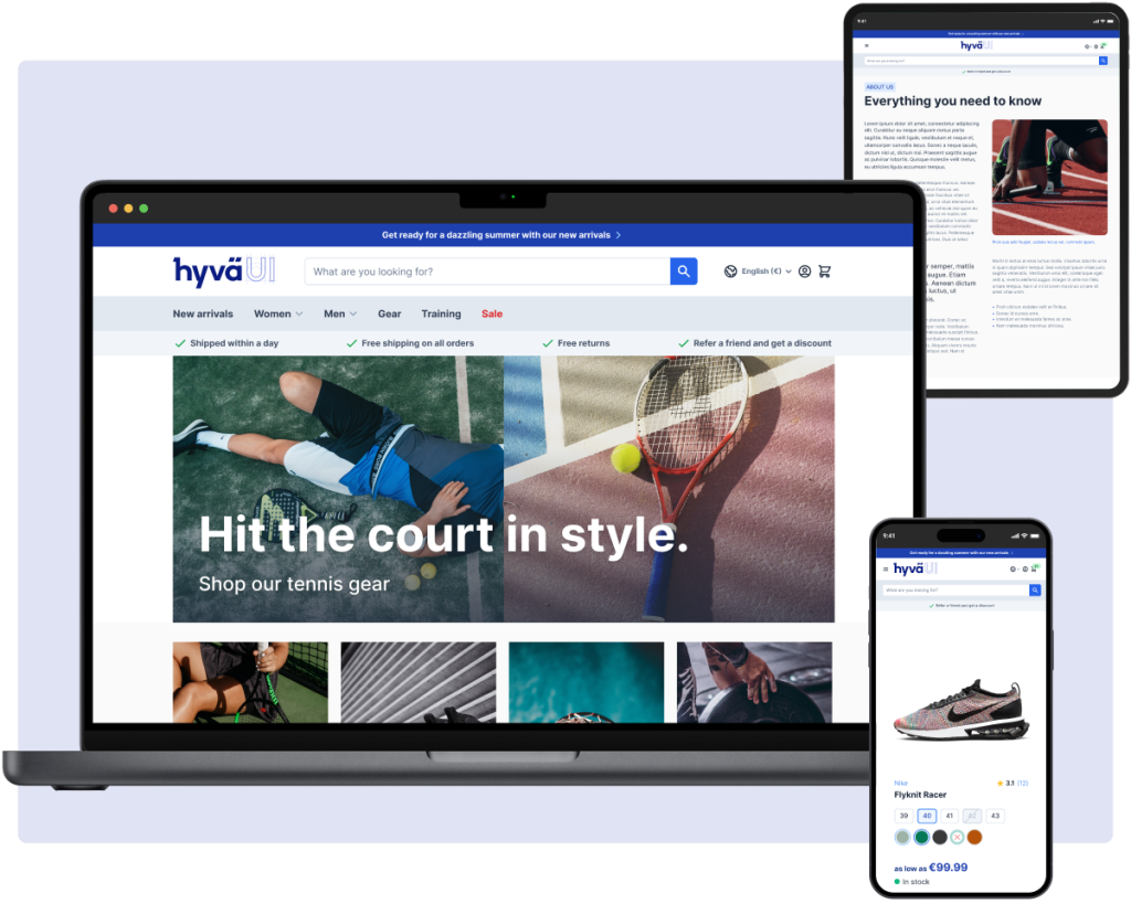 Hyvä Magento thema
